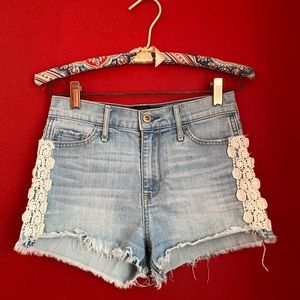 Hollister Short-short Highrise Denim Shorts